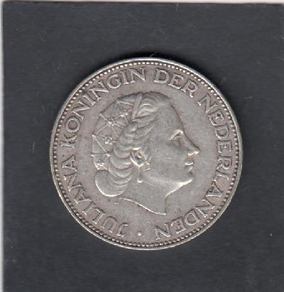 Beschrijving: 2 1/2 Gulden JULIANA 